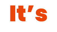 It's