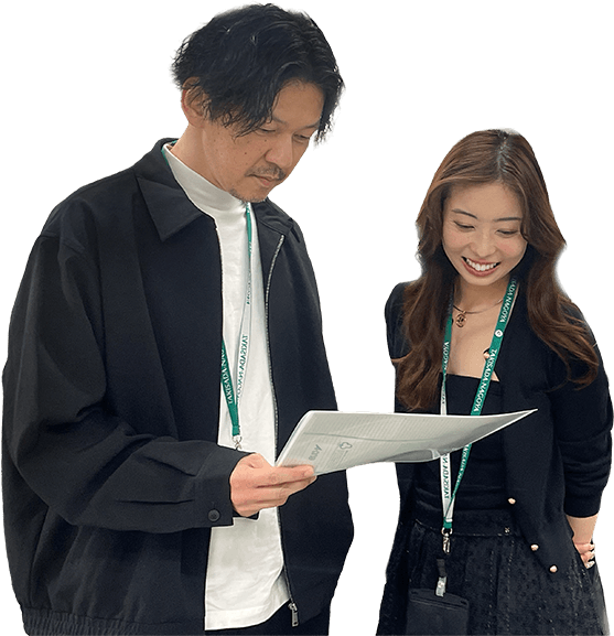 アパレル商社マンのイメージ